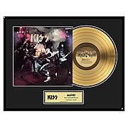 KISS Alive! Framed Gold Record
